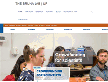 Tablet Screenshot of brunalab.org